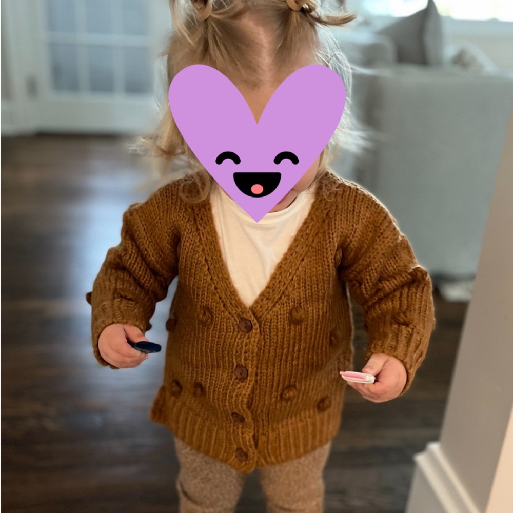 Toddler Boucle cardigan 2T